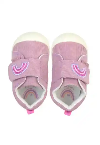 Zapatillas Velcro Gatear Soft Niña Lila 20 823 Ficcus