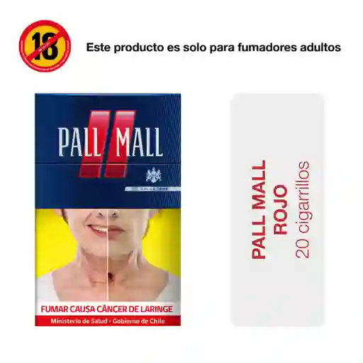 Pall Mall Cigarrillo Red 