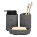 Jabonera Para Baño de Plástico