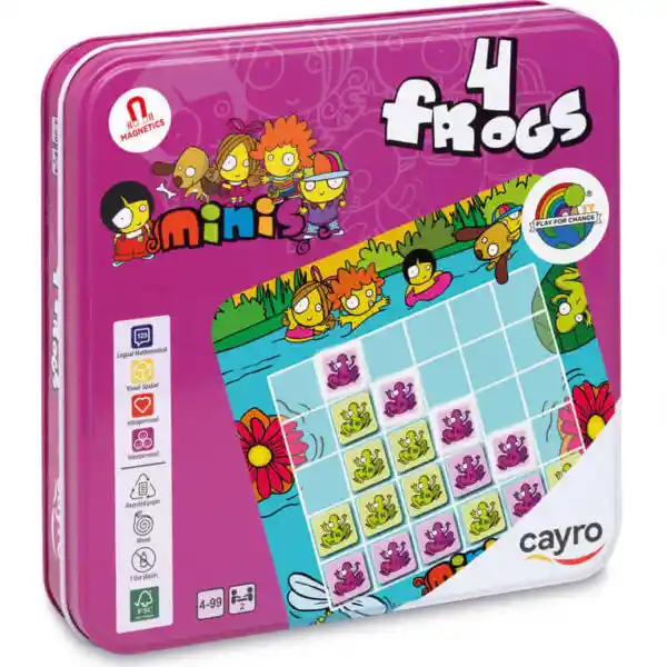 Cayro Juego de Mesa 4 Frogs - 126070777