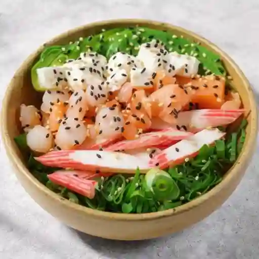 Gohan mixto (salmón/camarón)