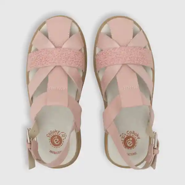 Sandalias de Niña Light Pink Talla 38 Colloky