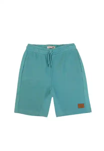 Bermuda Textura Spirit jr Niño Esmeralda Talla 08 - 371