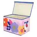 Organizador de Tela Tipo Baúl 45 x 30 x 30 cm