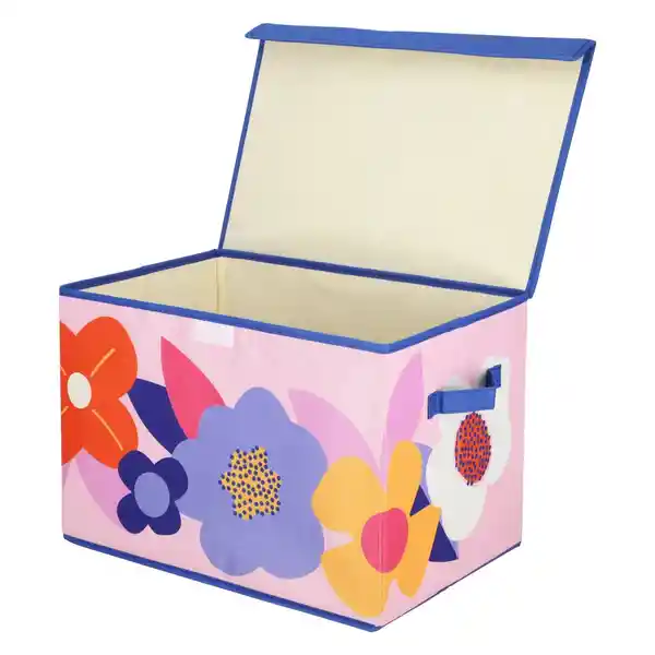 Organizador de Tela Tipo Baúl 45 x 30 x 30 cm