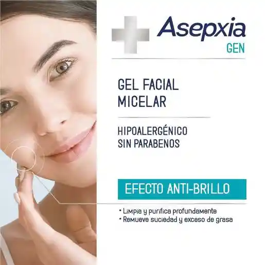 Asepxia Gel Facial Micelar Gen