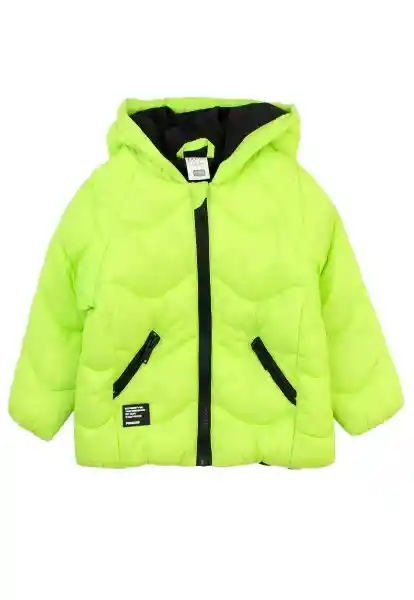 Parka Bebé Cosmic Niño Verde Limon 3 a 6 Meses 165