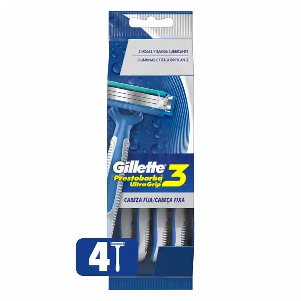 Gillette Máquina Ultra Grip 3 Hojas