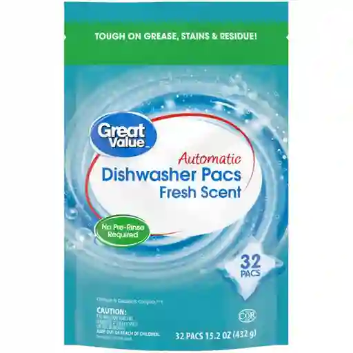 Detergente en Cápsula Automática Great Value