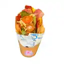 Bubble Waffle Tocino Ahumado
