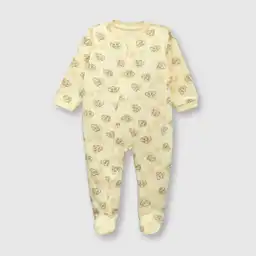 Pijama Entero Simba de Bebé Niño Vainilla Talla 3/6M Colloky