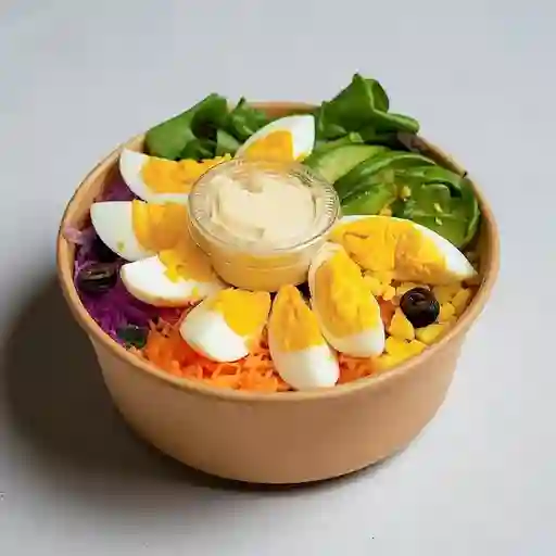 Bowl Proteico con Huevo Duro