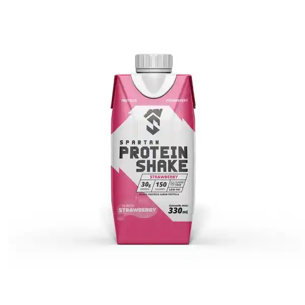 Spartan Batido Protein Shake Sin Azúcar Sabor Frutilla