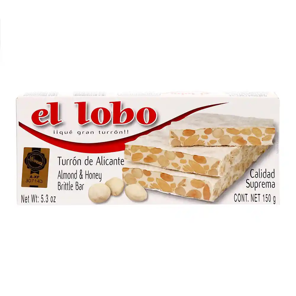 Turrón De Alicante El Lobo