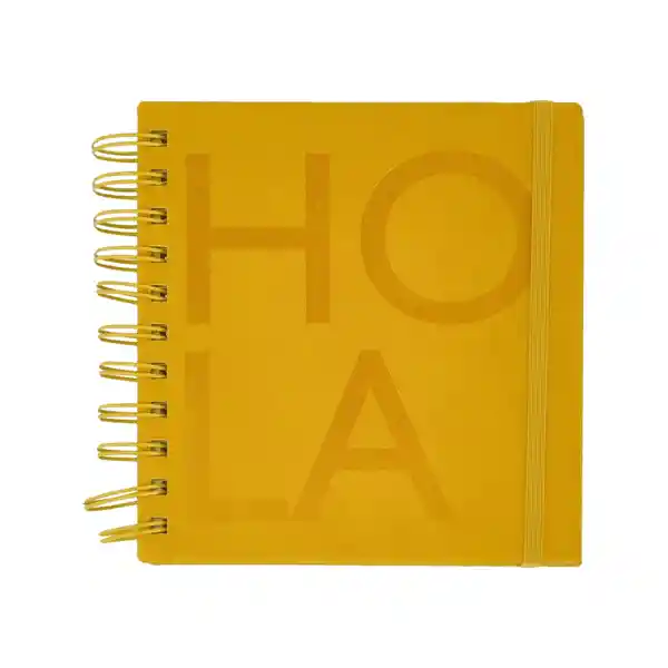 Cuaderno Cuadrado Espiral Pu 120 Hojas Cuadriculadas