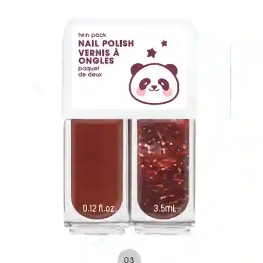 Set Esmalte Para Uñas Tono 03 Miniso