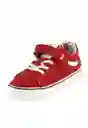 Zapatillas Urbana Velcro W24 Niño Rojo 33 925 Ficcus