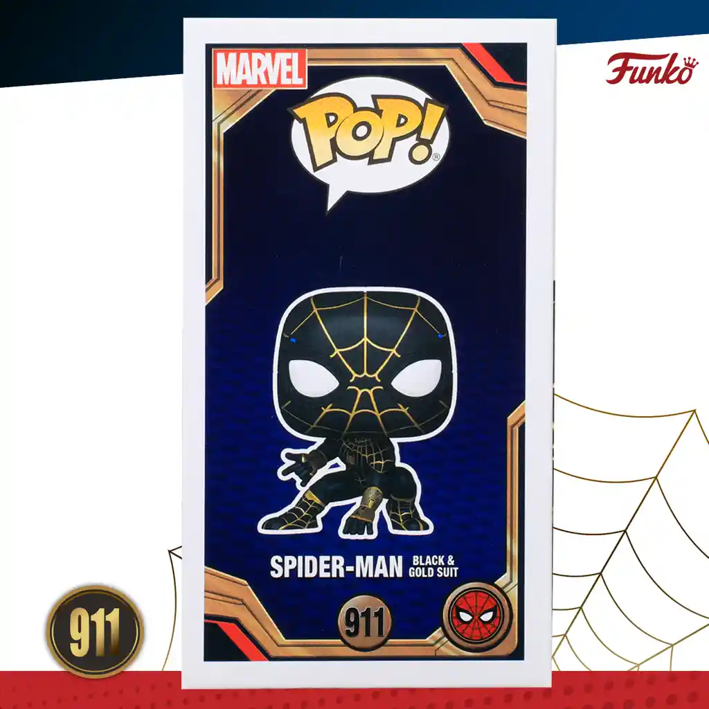 funko figura de coleccion pop! Spiderman way home black 911