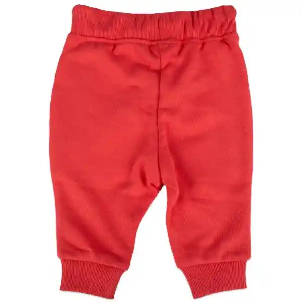 Pantalón Buzo Bebé Niño Rojo Talla 24 M Pillín