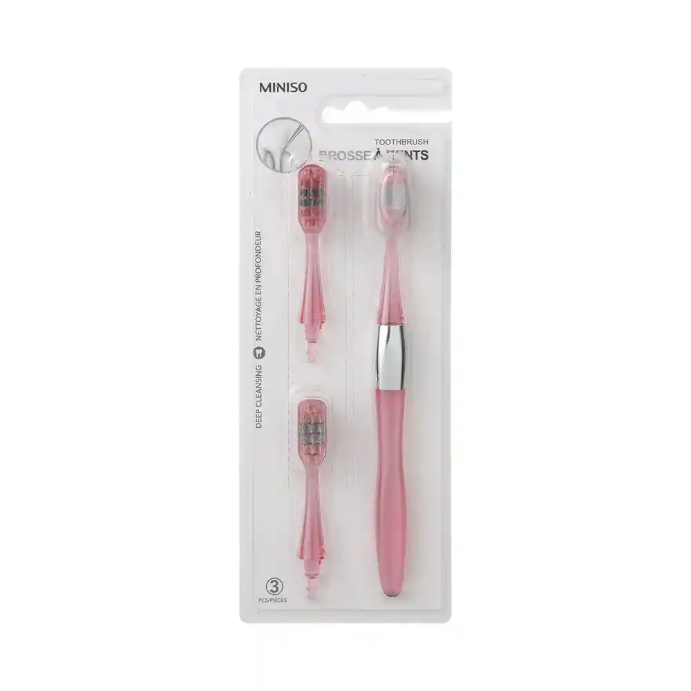 Miniso Cepillo Dental Con Cabeza Reemplazable 1 Mango