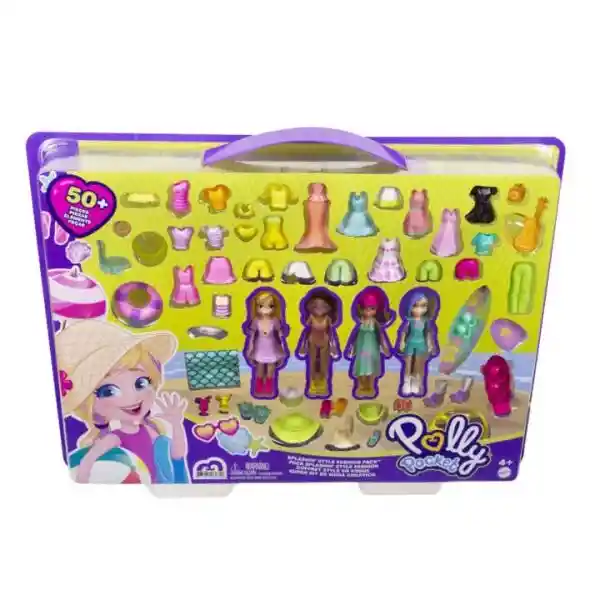Polly Pocket Muñeca Súper Colección Acuática de Modas - GXV25