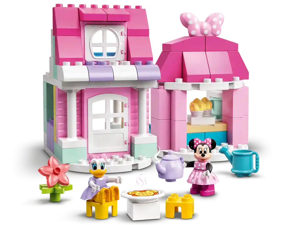 Lego Set de Construcción Casa y Cafetería de Minnie