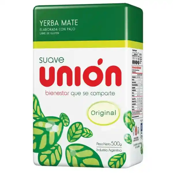 Taragüi Yerba Mate Unión Hierbas Serranas Sabor Suave 