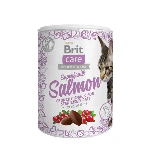 Brit Care Snack Para Gato Superfruits Salmón