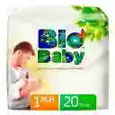 Bio Baby Pañal Desechable Ecológico Unisex Talla 1 Xch