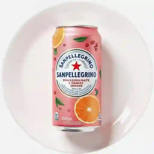 Bebida Lata Melograno Arancia - Sanpellegrino - 330ml