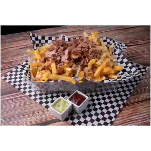 Papas Fritas con Tocino