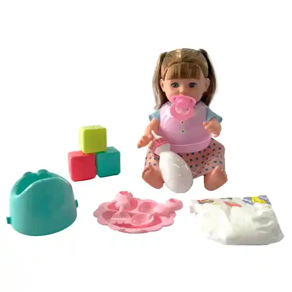 Bostecitos Muñeca Toddler 12 Sonidos