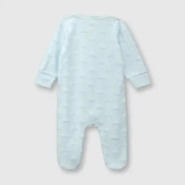 Osito Textura de Bebé Niño Celeste Talla 0M Colloky