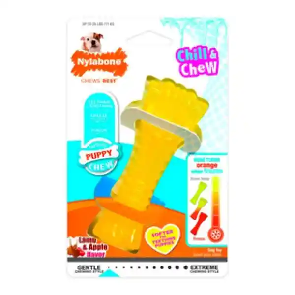 Nylabone Juguete Puppy Chew Masticable Hueso Congelable