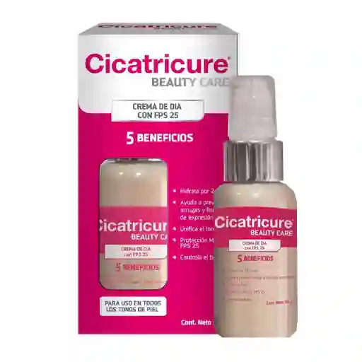 Cicatricure Beauty Care Crema de Día 5 Beneficios con FPS 25