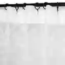 Set Cortina Velo Presilla Oculta Blanca 140 x 240 cm Casaideas