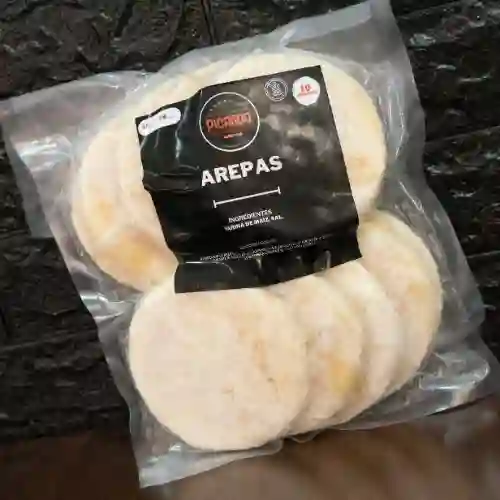 10 Arepas Blancas Precocidas