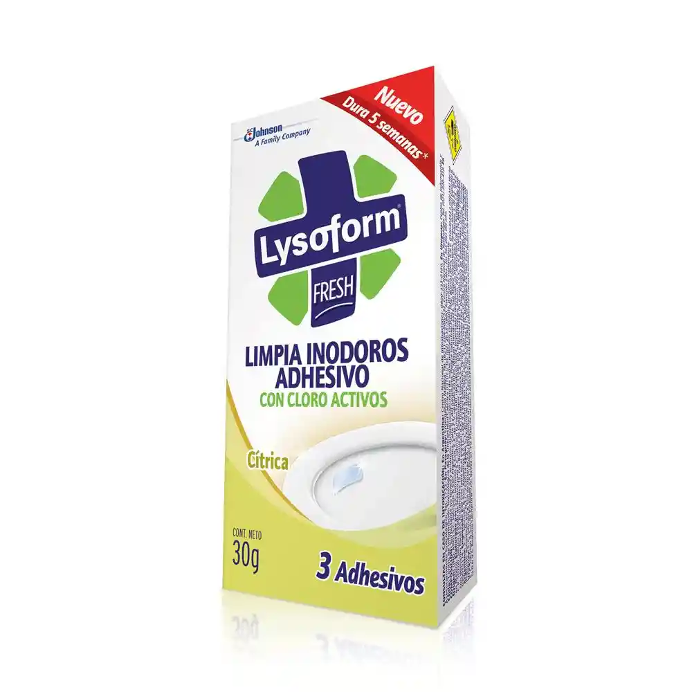 Lysoform Limpia Inodoro Adhesivo Citrica