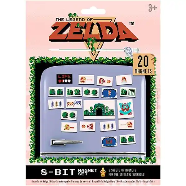 Imán Magnetos The Legend of Zelda Retro