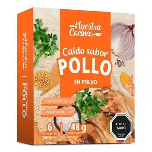 Nuestra Cocina Caldo Polvo Pollo