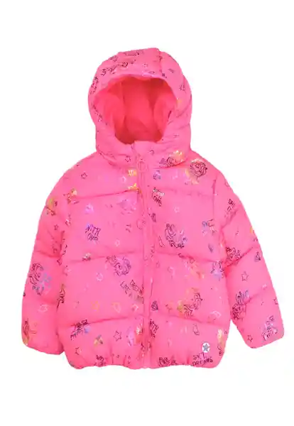 Abrigo Parka Cosmic 219 Bebé Niña Fucsia 18 a 24 Meses Ficcus