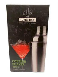 The Home Bar Coctelera Color Plateada 550 mL