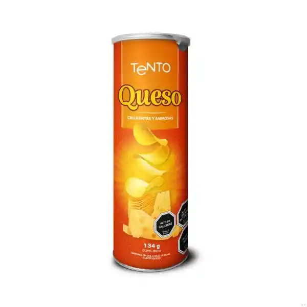 Tento Snack Láminas Fritas Queso