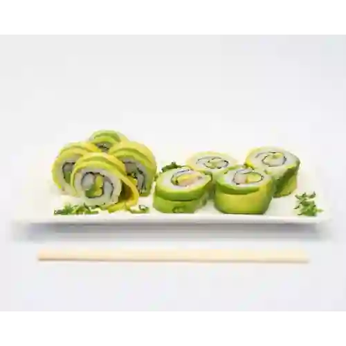 Tempura Roll Envuelto en Palta