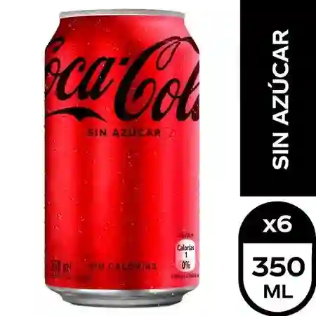 Coca Cola Zero Lata 350 ml