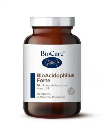 Biocare Probiótico Bioacidophilus Forte 30 Billones