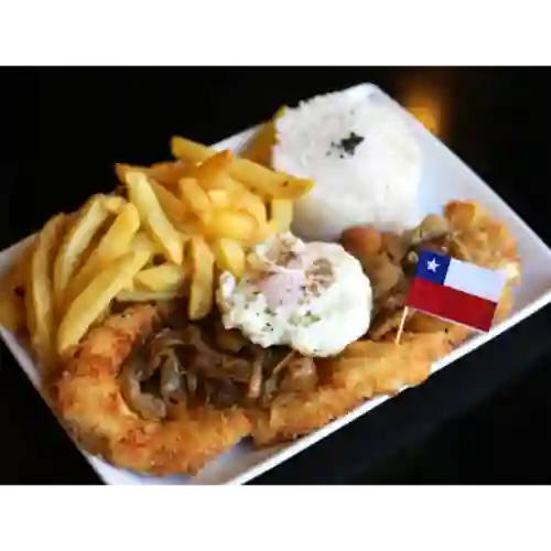 Pollo Apanado a Lo Pobre