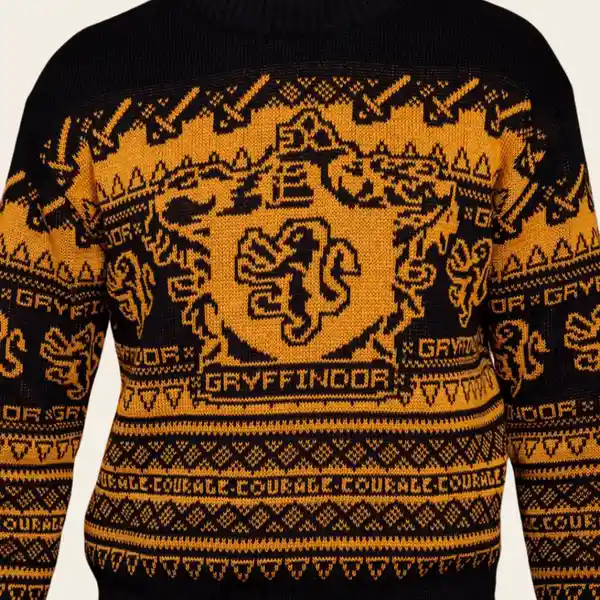 Suéter Harry Potter Gryffindor Courage Talla XXL