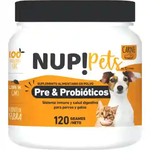 Nup! Suplemento Para Perros y Gatos Carne Probióticos