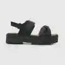 Sandalias Plataforma de Niña Negro Talla 33 Colloky